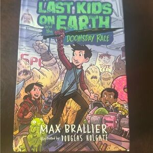 Scholastic The Last Kids on Earth Adventure Book - Green and Blue Cover